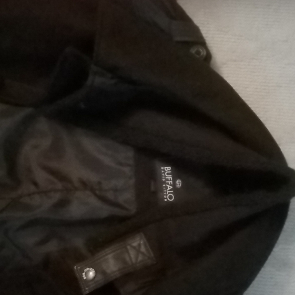 Buffalo David button xl pea coat